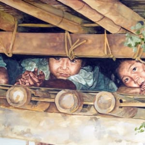 Paintings by Maung Maung Tinn.